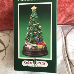 Cedar Creek Christmas Tree Figurine